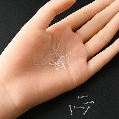Acrylic Nose Bone Ring AJEW-YW0001-06E-1