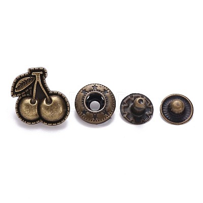 Brass Snap Buttons SNAP-S012-002-RS-1