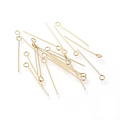 304 Stainless Steel Eye Pins STAS-G205-02C-G-1