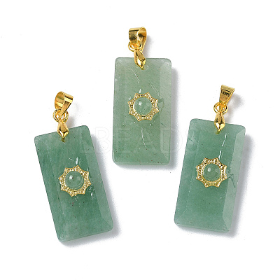 Natural & Synthetic Mixed Stone Faceted Pendants G-A298-01G-1