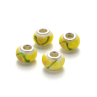 Handmade Lampwork European Beads LPDL-N001-M-1