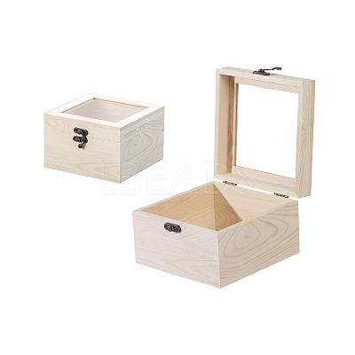 Wooden Storage Boxes WOCR-PW0001-049A-04-1