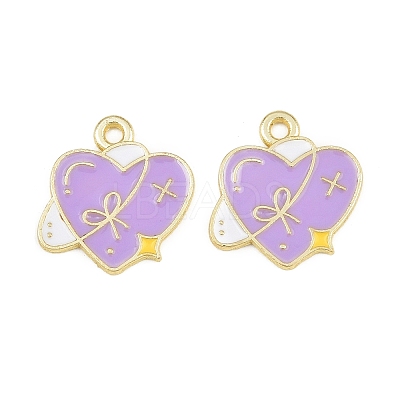 Alloy Enamel Pendants AL-CBA0485-02A-G03-1