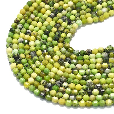 Natural Serpentine Beads Strands G-A260-A15-01-1
