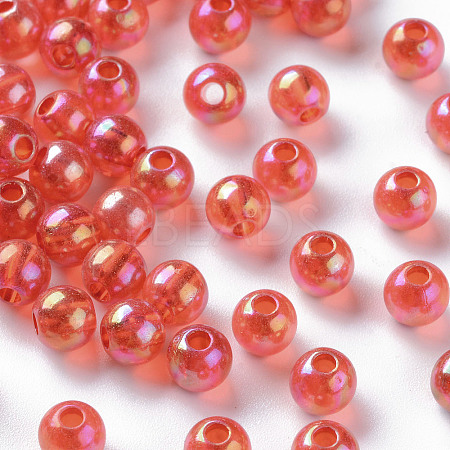 Transparent Acrylic Beads X-MACR-S370-B6mm-712-1