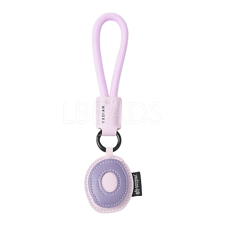 PU Leather Letter Pendant Decoration HJEW-YWC0002-001O-1