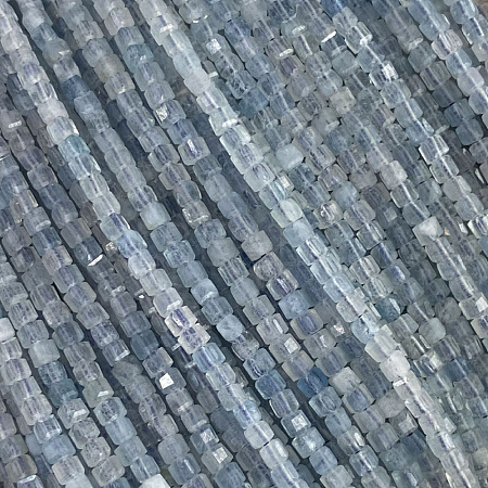 Natural Aquamarine Beads Strands G-A026-B06-2mm-1