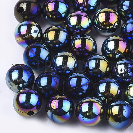 Plastic Beads X-OACR-S027-4mm-02-1