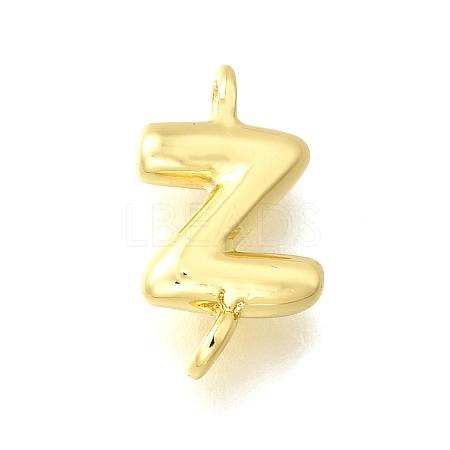 Brass Connector Charms KK-P295-01G-Z-1