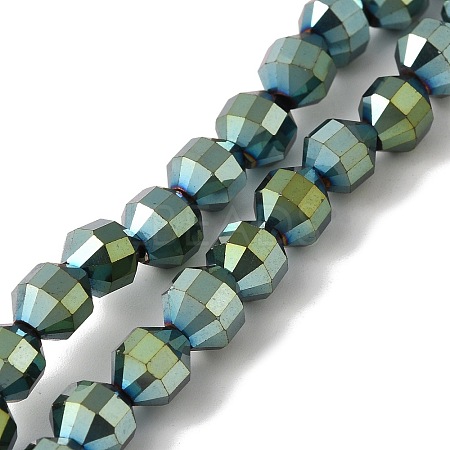 Electroplated Synthetic Non-magnetic Hematite Beads Strands G-I364-L01-06-1
