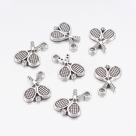Tibetan Style Zinc Alloy Pendants TIBEP-R334-135AS-RS-1