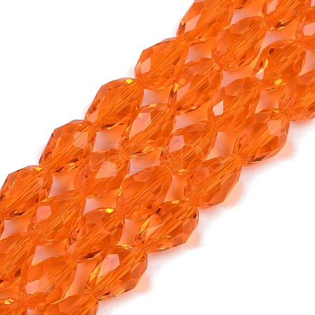 Transparent Glass Beads Strands EGLA-N013-T4mm-D09-1