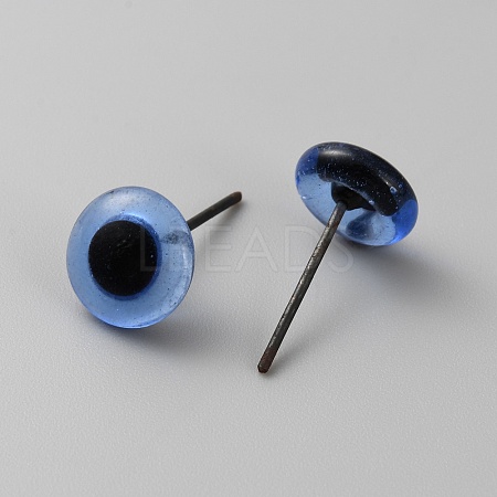 Glass Craft Needle Felting Eyes DOLL-WH0002-07H-01-1