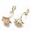 Brass Peg Bails Pendants LS-KK-N232-30-NF-2