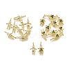 Brass Micro Pave Cubic Zirconia Pendants KK-D339-02G-08-2
