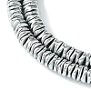 Electroplated Synthetic Non-Magnetic Hematite Beads Strands G-H020-M01-12-3
