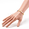Glass Beads Stretch Bracelets X-BJEW-JB06414-5