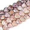 Natural Baroque Keshi Pearl Beads Strands PEAR-N020-P41-02A-2