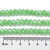 Baking Painted Imitation Jade Glass Bead Strands DGLA-A034-J6MM-A9-5