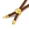 Nylon Cords Bracelet Makings Fit for Connector Charms AJEW-P116-01G-20-3