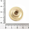 Texture Theme Roung Brass Stamp Head AJEW-M036-06H-G-4