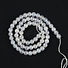 Plating Natural Selenite Beads Strands G-G120-A01-01-3