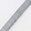 Electroplate Non-magnetic Synthetic Hematite Heishi Beads Strands G-J171B-2x2mm-02-3