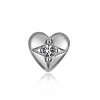 316L Surgical Stainless Steel Micro Pave Clear Cubic Zirconia Tongue Rings FS-WG6EDE0-01-1