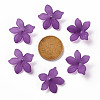 Frosted Acrylic Bead Caps MACR-S371-05A-743-3