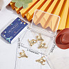 SUNNYCLUE 6Pcs Rack Plating Brass Pendants KK-SC0003-27-6