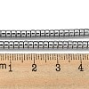 Electroplated Synthetic Non-magnetic Hematite Beads Strands G-K361-A02-03-4