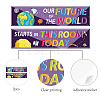 Paper Hanging Banner Classroom Decoration AJEW-WH0340-002-3