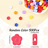 Opaque Acrylic Beads MACR-SP0002-06B-2