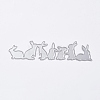 Bunny Carbon Steel Cutting Dies Stencils DIY-L024-06-1