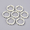 Spray Painted Alloy Cuff Rings RJEW-T011-20-RS-1