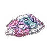 Halloween Printed Acrylic Pendants MACR-G059-04G-3