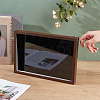 Wood Wall Mounted Badge Presentation Boxes ODIS-WH0331-15-3