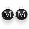 Platinum Plated Alloy Charms ENAM-S118-02M-P-1