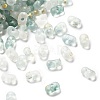 Gradient Color Transparent Frosted Acrylic Beads X1-OACR-M023-06H-1