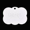 Cloud Shaped Paper Hair Clip Display Cards CDIS-C005-11-3