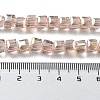 Electroplate Glass Beads Strands EGLA-D018-6x6mm-75-4