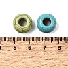 Synthetic Gemstone European Beads TURQ-S283-34-3