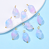 Glass Pendants PALLOY-YW00060-05-1