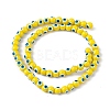 Baking Paint Glass Beads DGLA-C001-02B-2