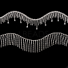 2 Yrads 2 Style Iron with Glass Cup Chain CH-TA0001-03-3