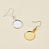 Brass Earring Hooks KK-PH0034-06-3