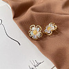Resin Flower Stud Earrings PW23031726618-1