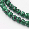 Synthetic Malachite Bead Strands G-G735-70-4mm-3
