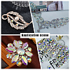 100Pcs Cubic Zirconia Pointed Back Cabochons ZIRC-BBC0002-39-6