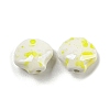 Shell Shape Handmade Porcelain Beads X1-PORC-E022-01C-2